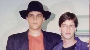 Victor e Leo no início da carreira durante a juventude